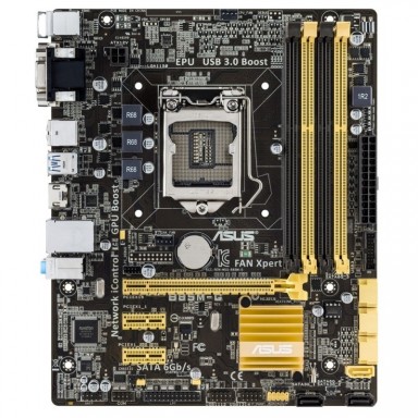 Placa de baza ASUS B85M-G, 4*DDR3, PCIE 3.0, 6*SATA, HDMI, DVI-D, VGA, Socket 1150